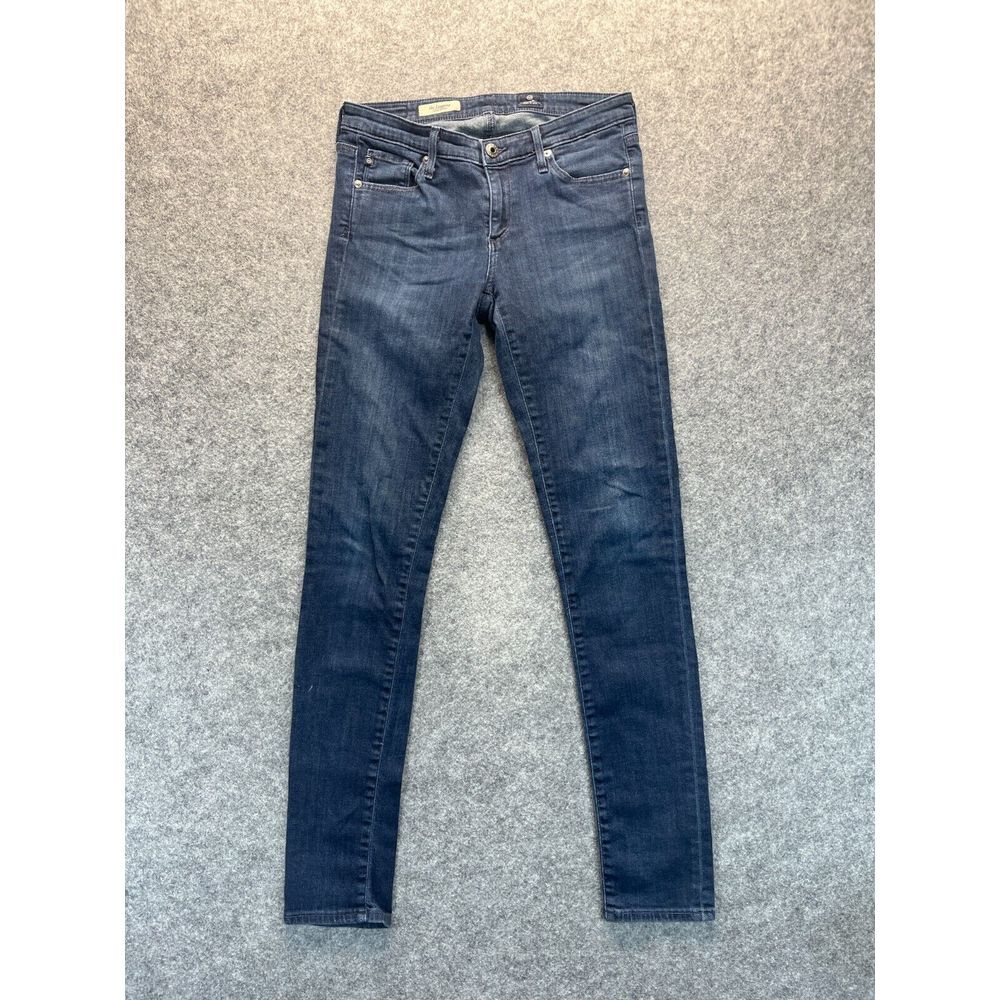 AG Adriano Goldschmied Jeans Womens 27 The Legging Ankle Skinny‎ Blue Stretch
